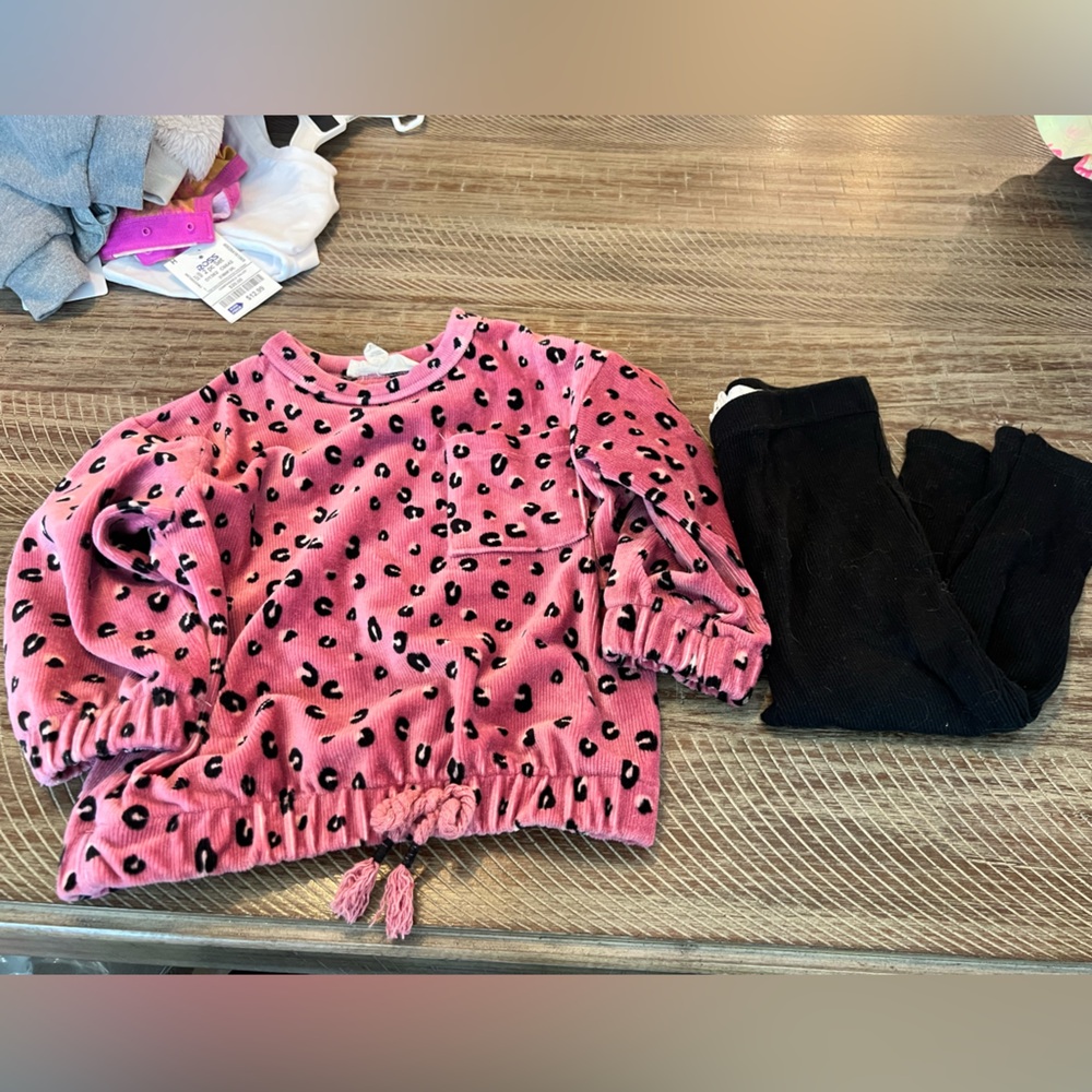Jessica Simpson babygirl 18m matching outfit